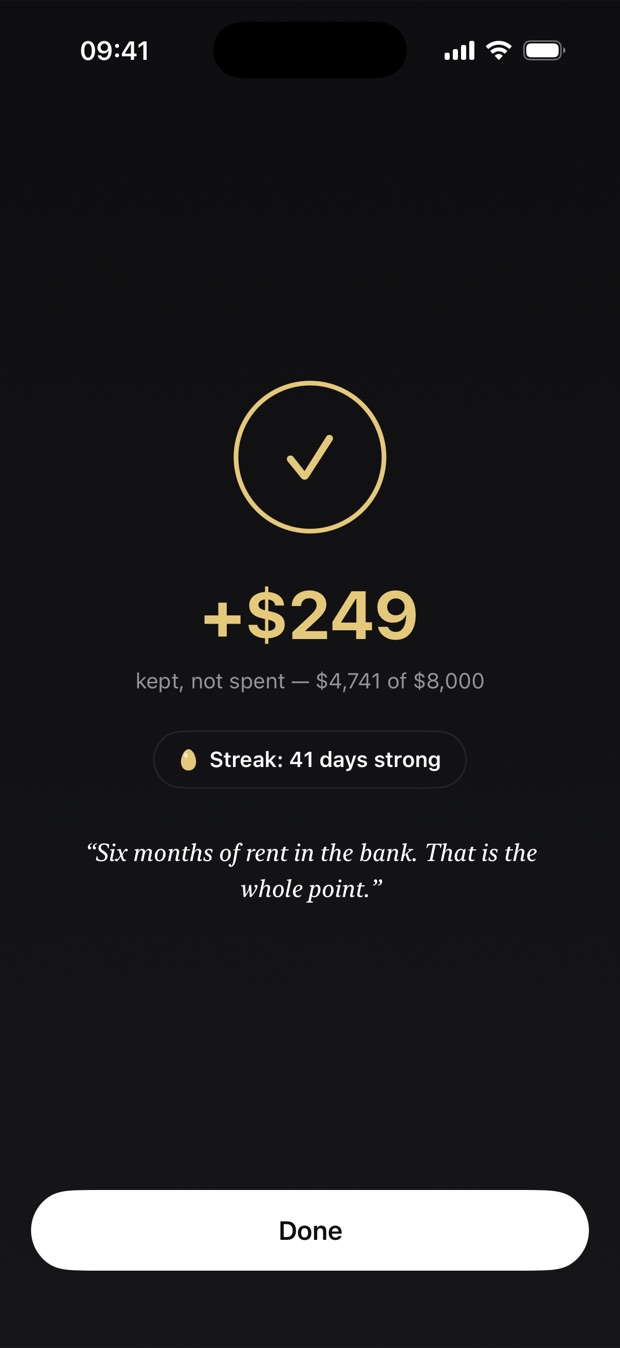 MoneyGoose — Every no gets counted